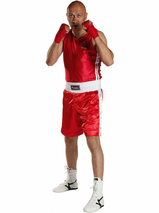 Olympus Sport -6-7 Γυναικεία Στολή Kick Boxing Κόκκινη