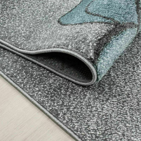 Koulis Carpets 1295 Παιδικό Χαλί Σύννεφα Γκρι 133x190cm Πάχους 13mm