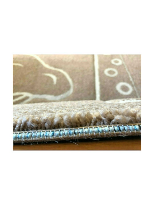 Koulis Carpets 1158a Kinder Teppich Beige 165x230cm Dicke 13mm