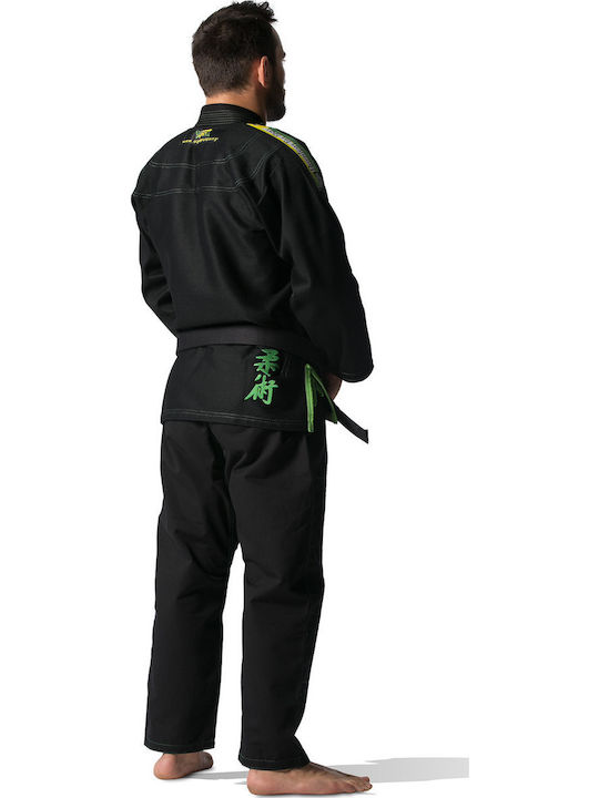 Olympus Sport Brazilian Jiu-jitsu Uniform Ενηλίκων / Παιδική Στολή Brazilian Jiu Jitsu Μαύρη