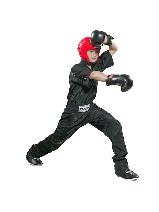 Top Ten Adulți / Copii Pantaloni Kick Boxing Negru