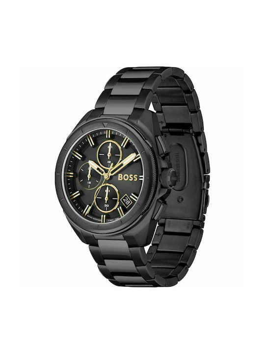 Hugo Boss Volane Watch Chronograph Battery with Black Metal Bracelet