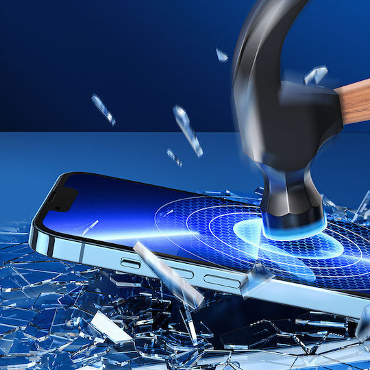 Joyroom Mounting Kit Tempered Glass (iPhone 14 Plus / 13 Pro Max)