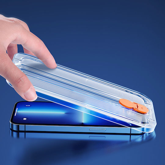 Joyroom Mounting Kit Tempered Glass (iPhone 14 Plus / 13 Pro Max)
