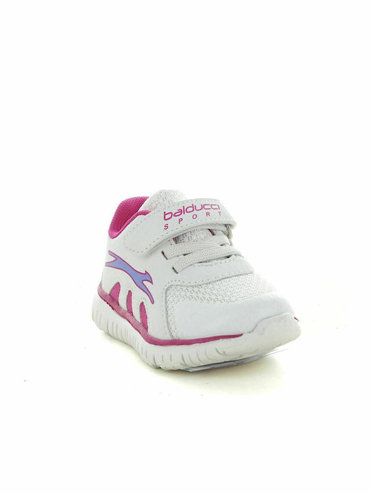 Παιδικά Sneakers με Σκρατς Λευκά