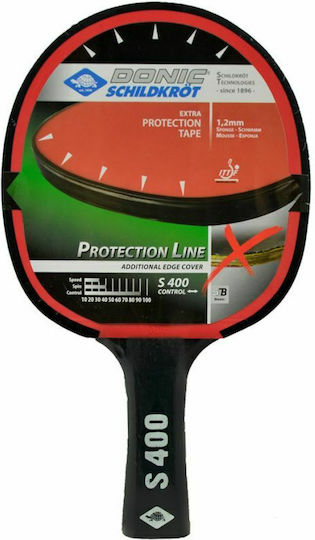 Donic Protection Line 400 Ρακέτα Ping Pong για Αρχάριους Παίκτες