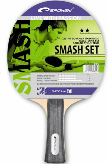 Spokey Smash Σετ Ρακέτες Ping Pong για Προχωρημένους Παίκτες
