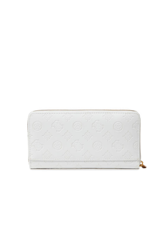 Guess Zanelle Slg Large Women's Wallet White