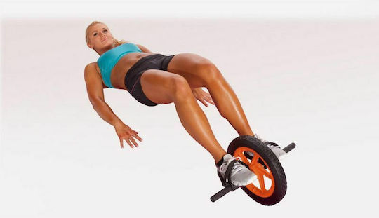 Body Sculpture Fitness Power BB-712 Ρόδα Κοιλιακών Μαύρη