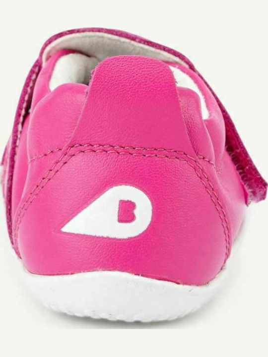 Παιδικά Sneakers με Σκρατς Φούξια
