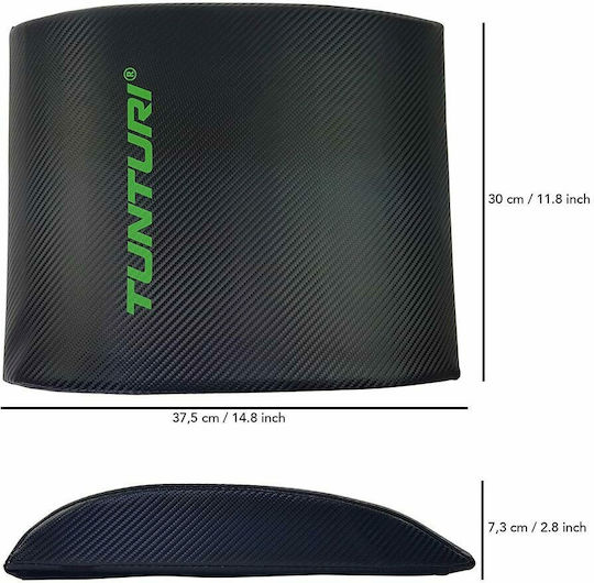 Tunturi 14TUSCF034 Mat Pentru Antrenamentul Abdomenului Negru Cu Mat