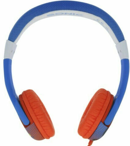 OTL Sega Sonic the Hedgehog Wired On Ear Headphones Blue