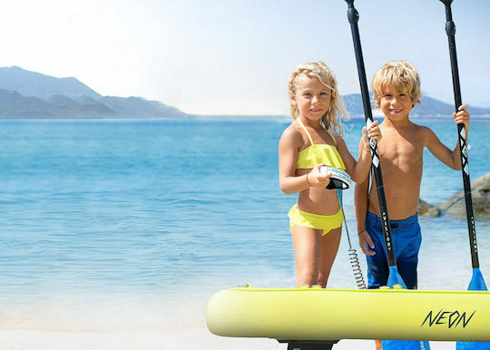 Aquatone Neon Youth 9’0″ Φουσκωτή Σανίδα SUP με Μήκος 2.74m Κίτρινη