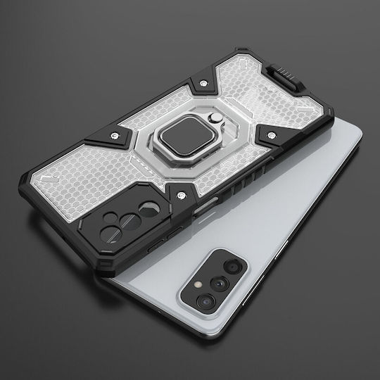 Vivid Honeycomb Armor Ring Back Cover Πλαστικό 1.3mm Μαύρο (Galaxy M52)