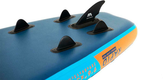 Aqua Marina Rapid 9’6” Aufblasbar SUP Board mit Länge 2.89m Blau