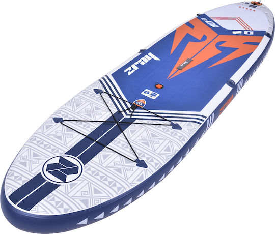 Zray D2 Dual Deluxe 10.8" Φουσκωτή Σανίδα SUP με Μήκος 3.25m Πολύχρωμη