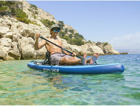 Wattsup Sar 10΄ Φουσκωτή Σανίδα SUP με Μήκος 3.05m Μπλε