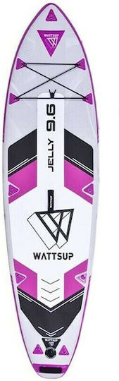Wattsup Jelly 9.6 Φουσκωτή Σανίδα SUP με Μήκος 2.9m Πολύχρωμη