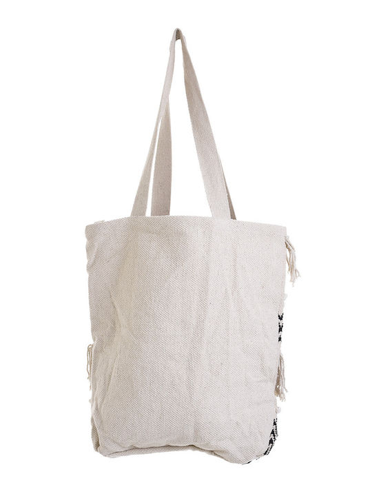 Ble Resort Collection Fabric Beach Bag Beige