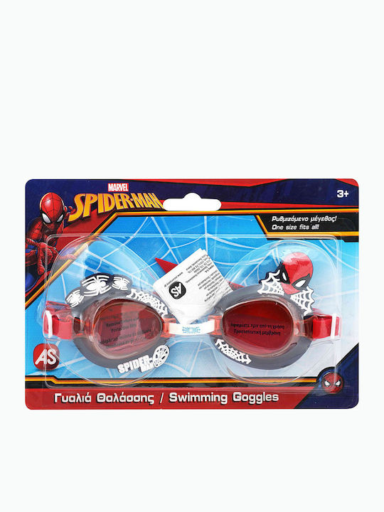 AS Spiderman Swimming Goggles Kids Multicolour