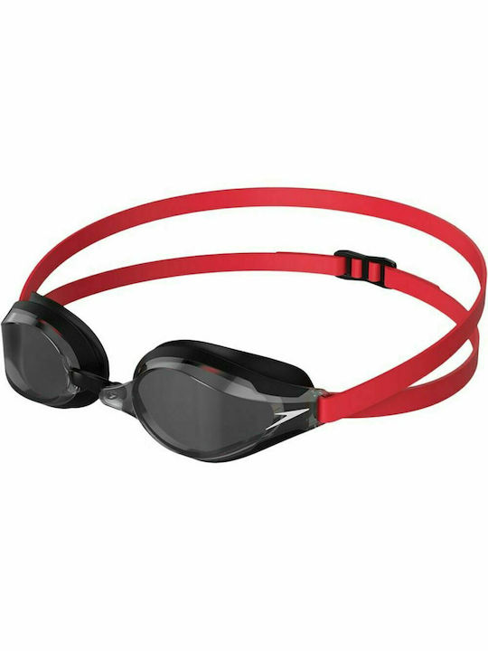 Speedo Fastskin Speedsocket 2 Ochelari de Înot Adulți cu Lentile Anticeață Roșu