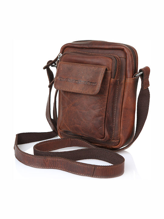 Leather Men's Bag Shoulder / Crossbody Brown