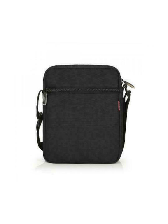 Gabol Twist Eco Herrentasche Schulter / Crossbody Schwarz