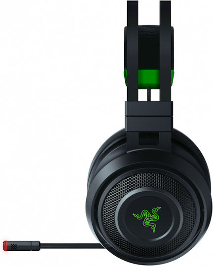 Razer Nari Ultimate (Xbox One) Ασύρματο Over Ear Gaming Headset με σύνδεση 3.5mm / USB Πράσινο