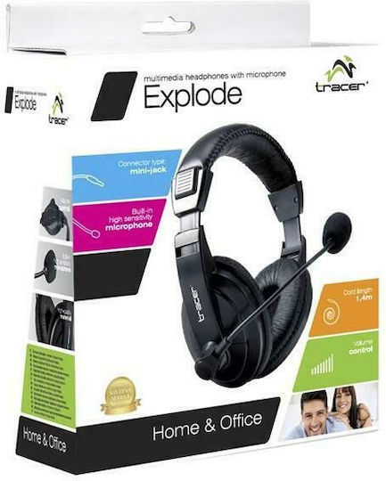 Tracer Explode In Ear / On Ear Multimedia Headphone with Microphone 3.5mm Jack