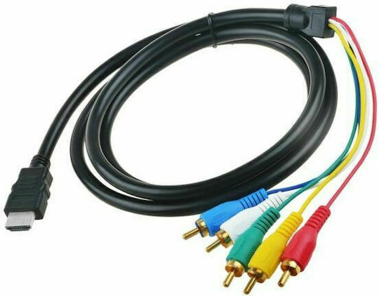 Cablu HDMI Masculin - HDMI Masculin 1.5m Negru
