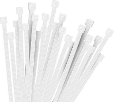 Cable Ty 150x3.6mm White 90pcs