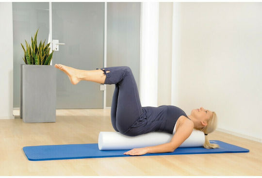 Sissel Pilates Roller Κύλινδρος Μασάζ Λευκός 90cm