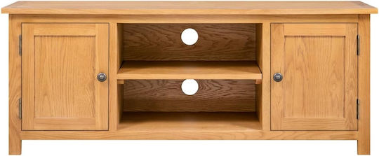 TV Stand Wooden Oaks L110xW35xH44cm