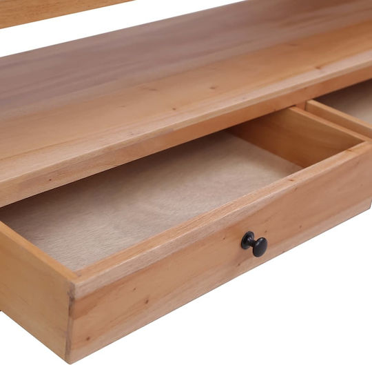 TV Stand Made of Solid Mahogany Wood M115xD30xH40cm