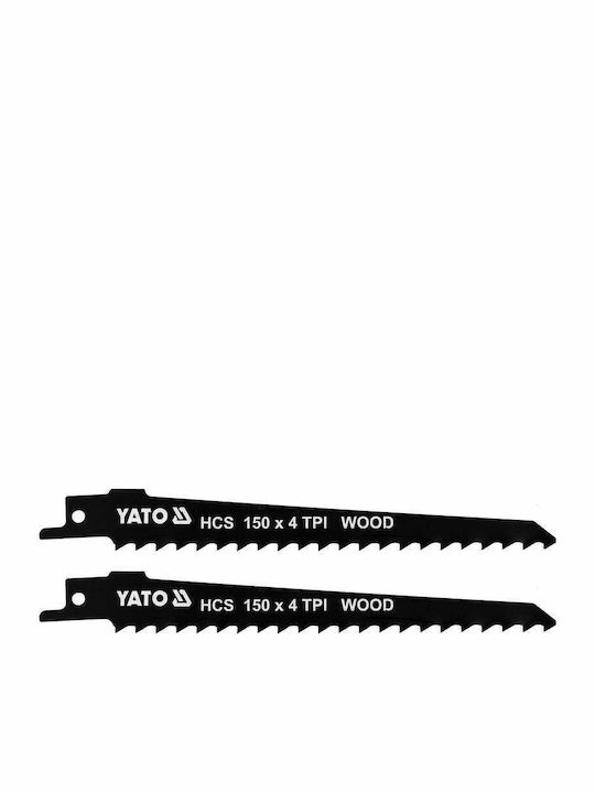 Yato YT-33922 Λάμες για Ξύλο 150mm 2τμχ