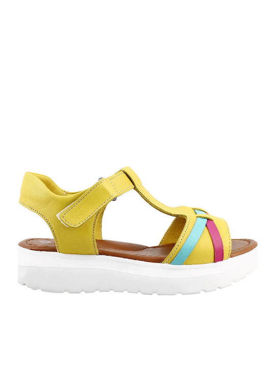 Kinder Sandalen Gelb