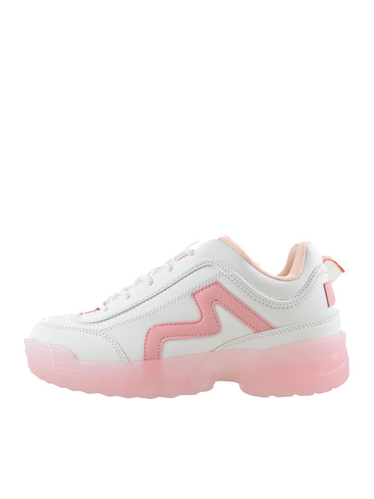 Invisible Γυναικεία Chunky Sneakers Ροζ