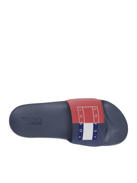 Men's Blue Slides