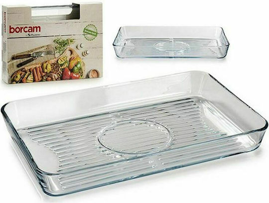 Pasabahce Fontene Ορθογώνιο Πυρίμαχο Σκεύος Γυάλινο 40x27x5cm