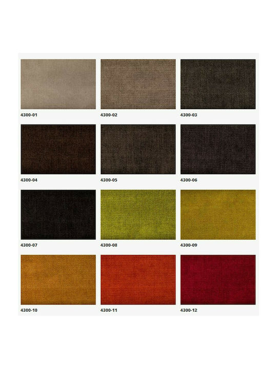 Victoria Pat Dublu Tapițat cu Material Textil pentru Saltea 150x200cm În Diferite Culori