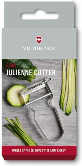 Victorinox Star Obst- & Gemüseschäler/Reiniger mit Klinge Julienne aus Edelstahl