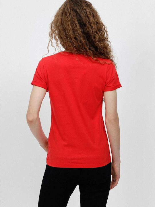 Hugo Boss Women's T-Shirt Red