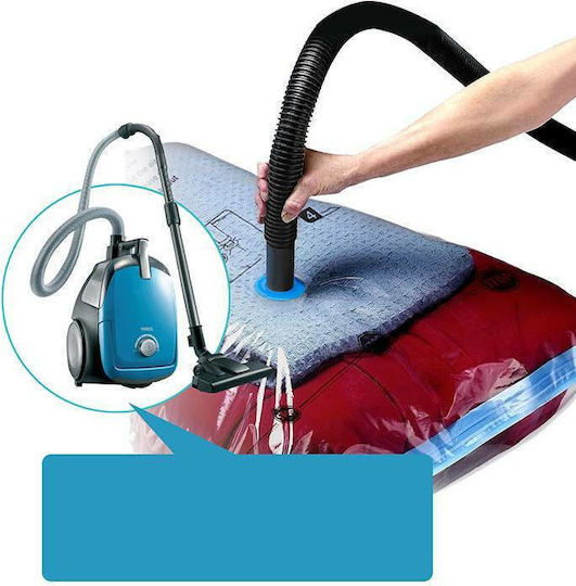 TnS Plastic Storage Bag For Clothes Airtight and with Vacuum 85x65cm 1pcs