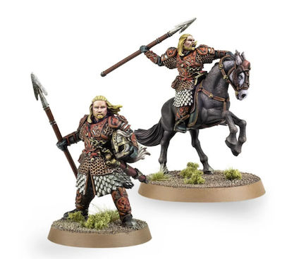 Games Workshop Middle-Earth Strategy Battle Game - Eomer, Marshal of the Riddermark Unpainted Figures 99121464030