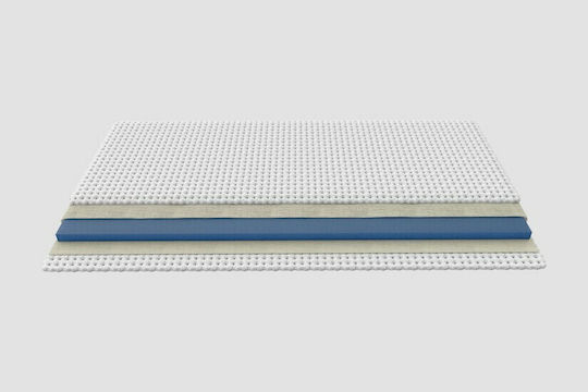 Greco Strom Matratzentopper Viscoool King Size Memory-Schaum mit Abnehmbarem Bezug & Gummibändern 180x190x5cm
