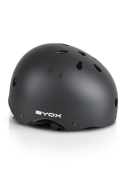 Byox Y09 Kids' Helmet for City Bike Black