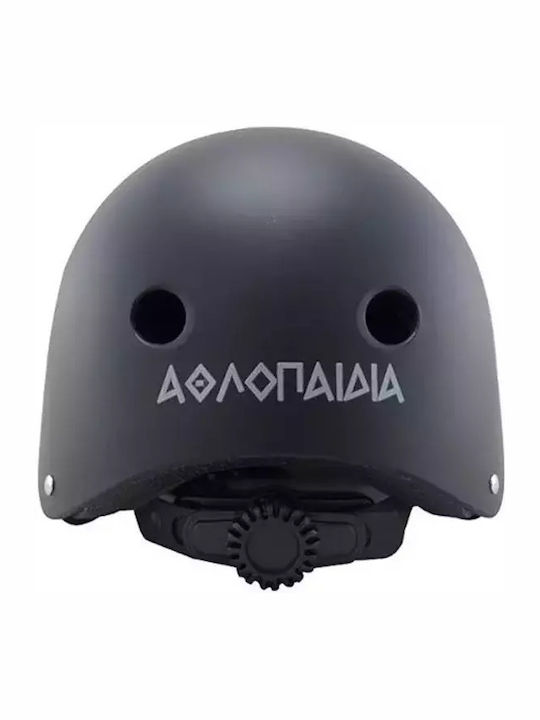 Athlopaidia Kids' Helmet for City Bike Black