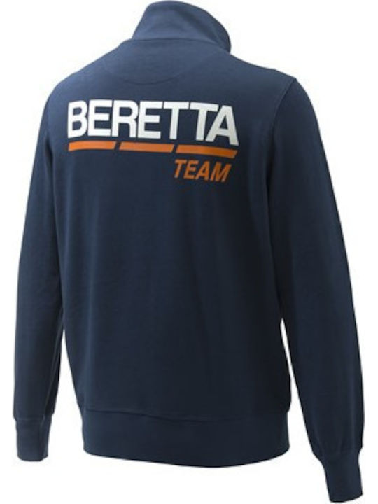 Beretta Team Sweatshirt Strickjacke Fleece Blau Beretta Team Sweatshirt Strickjacke Fleece Blau