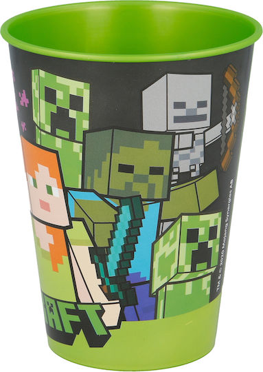 Stor Minecraft Ποτήρι Νερού από Πλαστικό 260ml