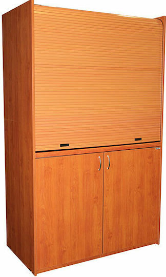 Silver КС125 КС125-Бял Многофункционална Кухненска Маса с Вляво Гурна 125x65x209см Бяла
